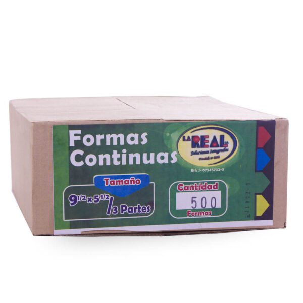 Formas Continuas Small Pack 9 1/2 x 5 1/2, 3 Partes