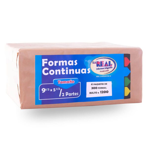 Formas Continuas Mini Pack 9 1/2 x 5 1/2, 2 Partes