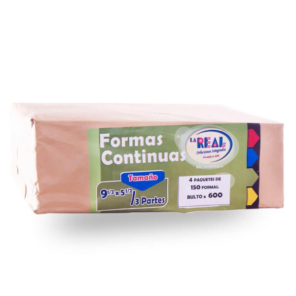 Formas Continuas Mini Pack 9 1/2 x 5 1/2, 3 Partes